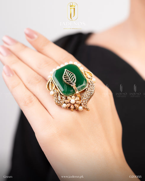 The Chandrika Adjustable Ring
